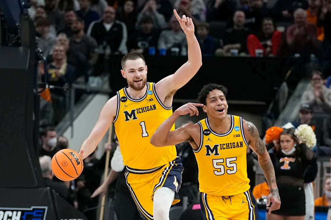 HBromo1's tweet photo. Final recap of the best day of #MarchMadness so far.

"Day 3 Madness Level: 9.5. 
The final ten minutes of Baylor-UNC pushes the madness to at least a 7 on its own, and there were still seven more games to be played."

Great W from the Wolverines too! 

https://t.co/pHRmHOdV30 https://t.co/Vjyg7pLHfY
