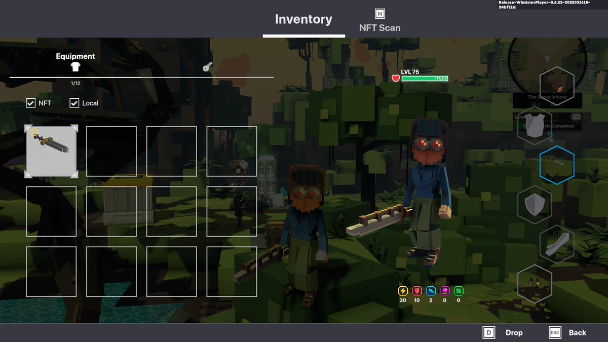 pforct3's tweet photo. @TheSandboxGame Done for today

I just participated in the daily #SandboxAlphaS2Contest for a chance to earn up to 1,000 $SAND! Starting March 19 - Gather the equipment. Check out my screenshot below!
👇 #SandboxAlphaS2 https://t.co/HCJgizyNEn