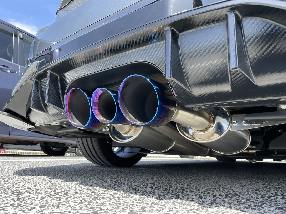 yoshi_765mil's tweet image. aFe Power Takeda 3" 304 Stainless Steel Cat-Back Exhaust System
めっちゃうるさくなったけど、パワーが体感できるくらい上がった😲
出口の焼き色もいい感じで、品質もよかったです👍
#FK8 #afepower