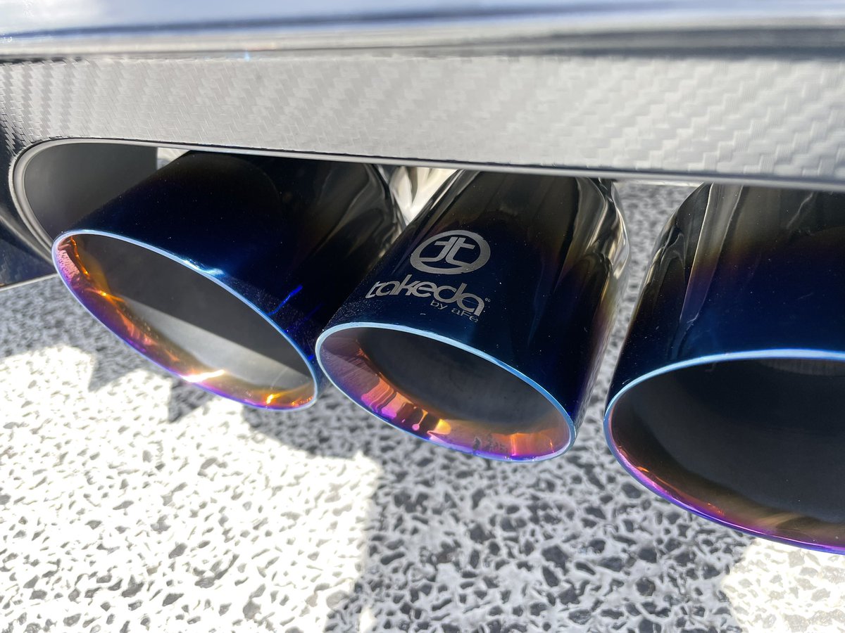 yoshi_765mil's tweet image. aFe Power Takeda 3" 304 Stainless Steel Cat-Back Exhaust System
めっちゃうるさくなったけど、パワーが体感できるくらい上がった😲
出口の焼き色もいい感じで、品質もよかったです👍
#FK8 #afepower