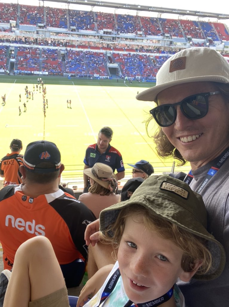 #allredandblue #nrlknightstigers