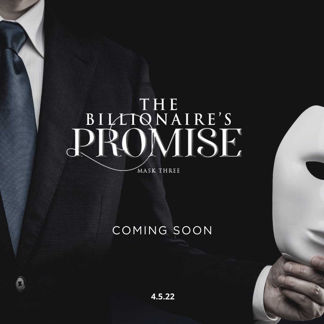 Cover Reveal Coming Soon! 3.23
Release 4.5.22
Preorder - > bit.ly/37soKNI
Release Promotion Sign Up - > bit.ly/3igWL5L
#margarettegrey #thebillionairesmaskseries #comingsoon #romanceread
