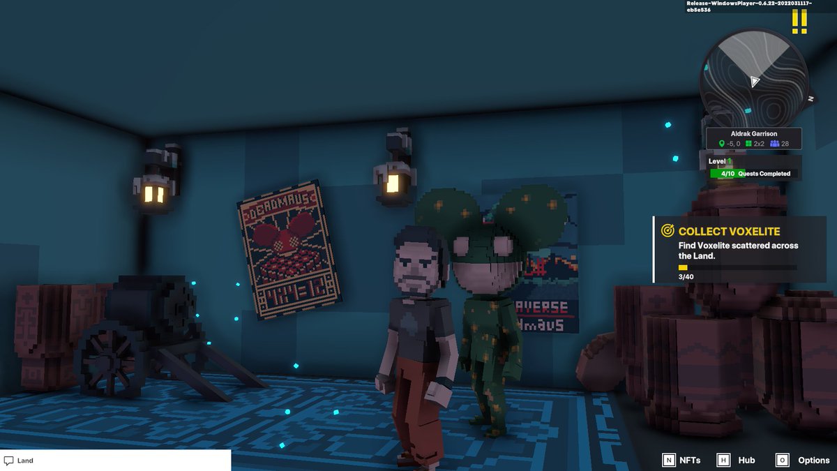 hyrumbaxter's tweet photo. @TheSandboxGame @deadmau5 I just participated in the daily #SandboxAlphaS2Contest for a chance to earn up to 1,000 $SAND! Starting March 17 - Selfie with Deadmau5. Check out my screenshot below!
👇 #SandboxAlphaS2 https://t.co/roZCBNibZY