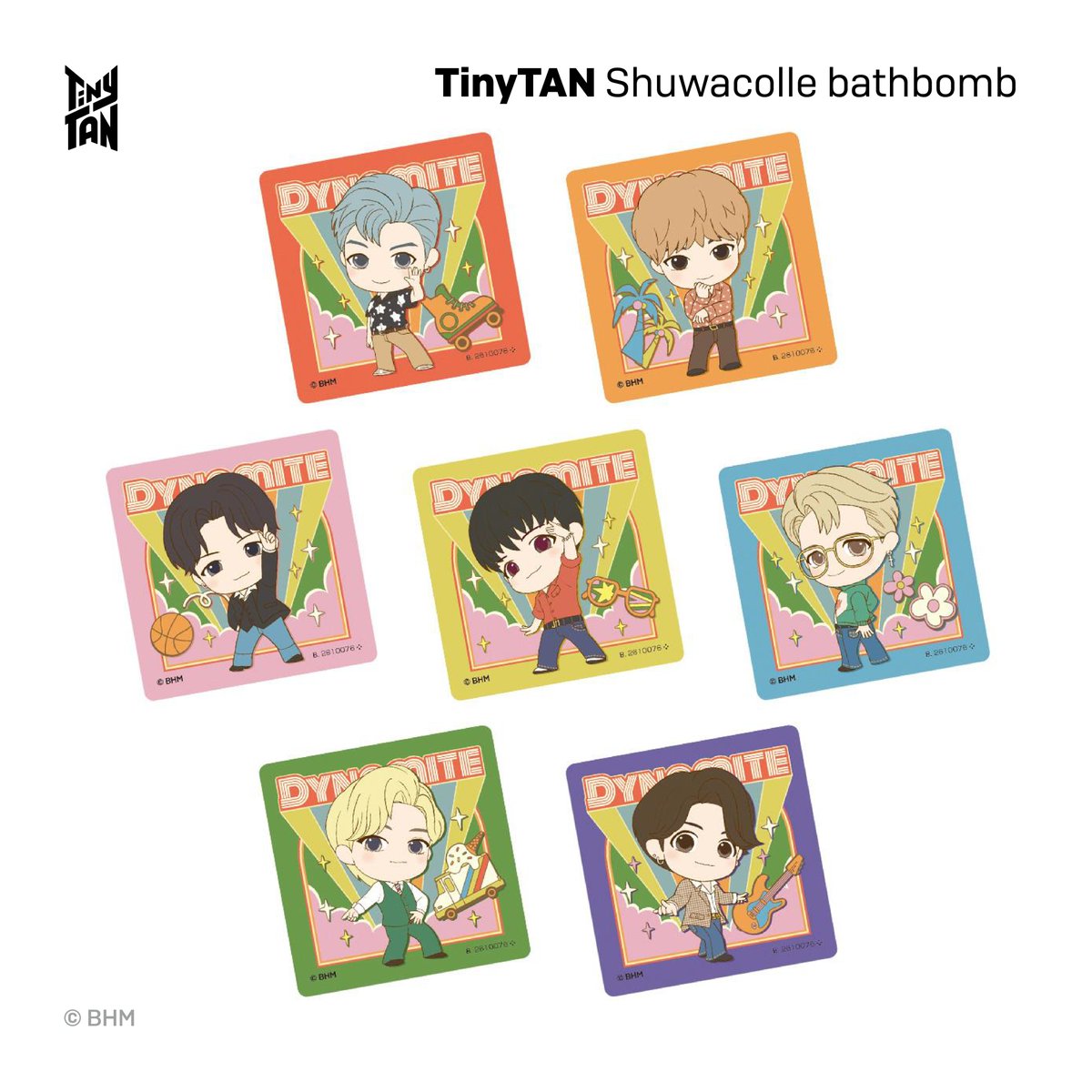 TinyTANofficial's tweet photo. [February 2022] Newly Launched Licensed Products!
TinyTAN ＠oshi_tsushin Bathbomb and Lunch Products available in Japan https://t.co/5EFP0FFLtj