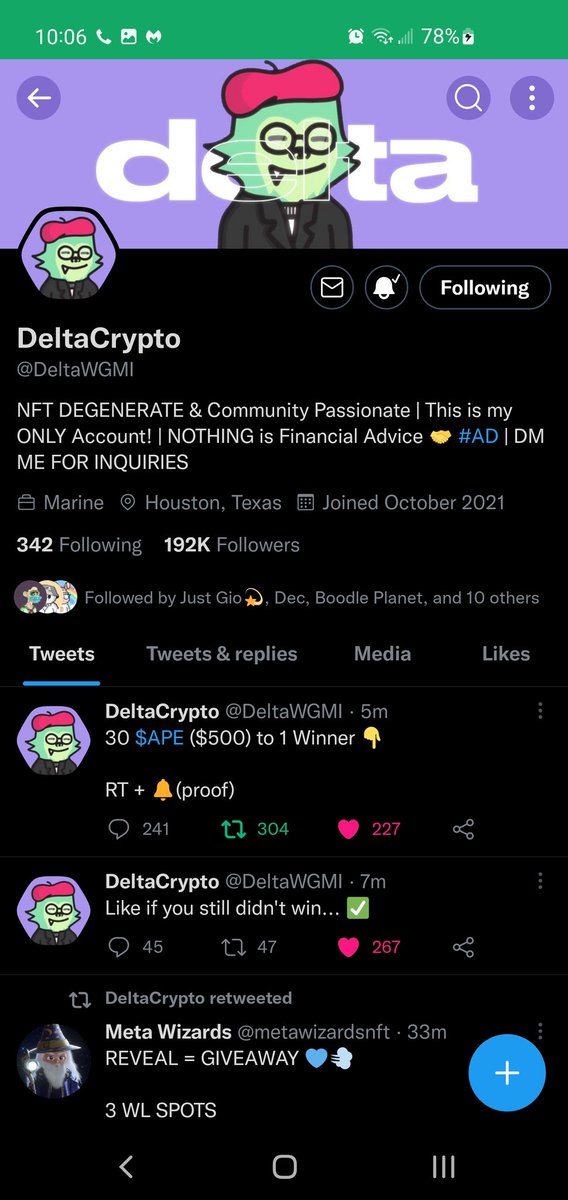 Rock and Roll Crypto Promoter tweet media