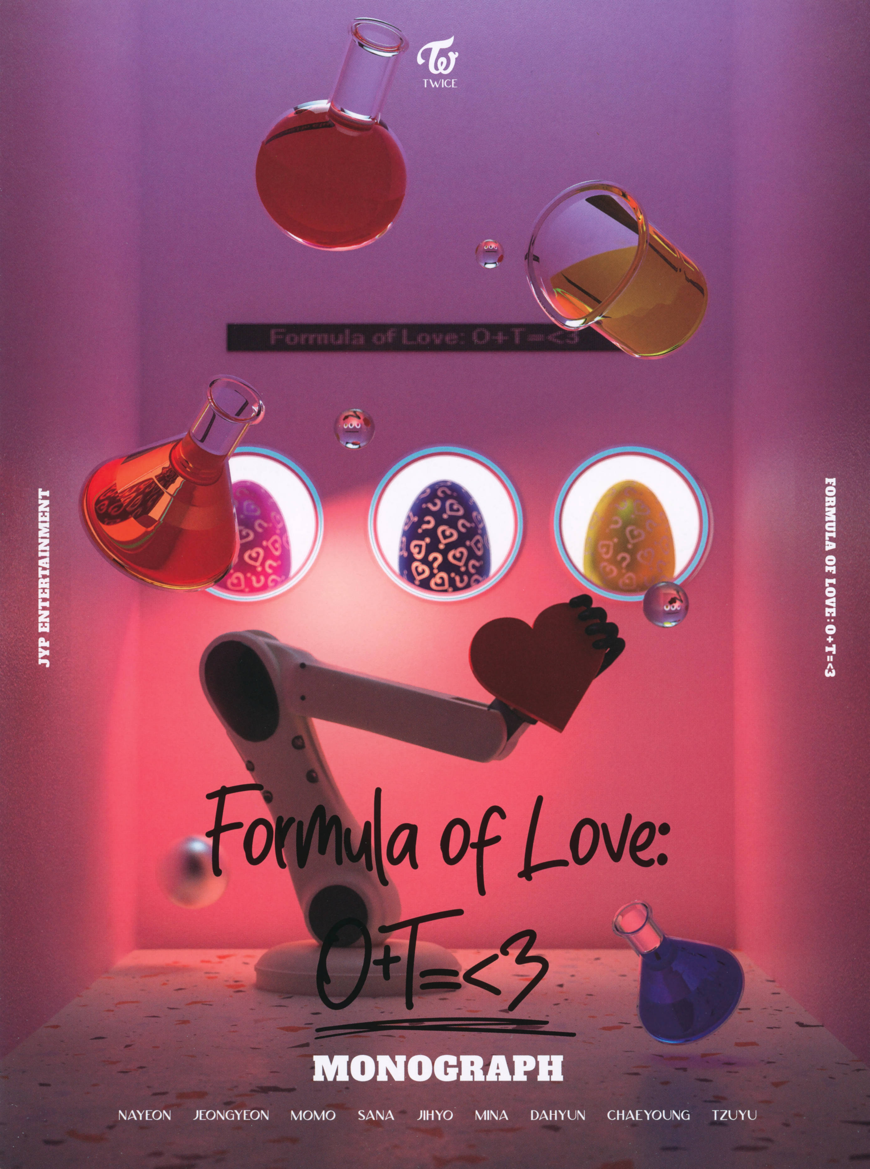 TWICE Formula of Love: O+T= 3 MONOGRAPH LIMITED EDITION