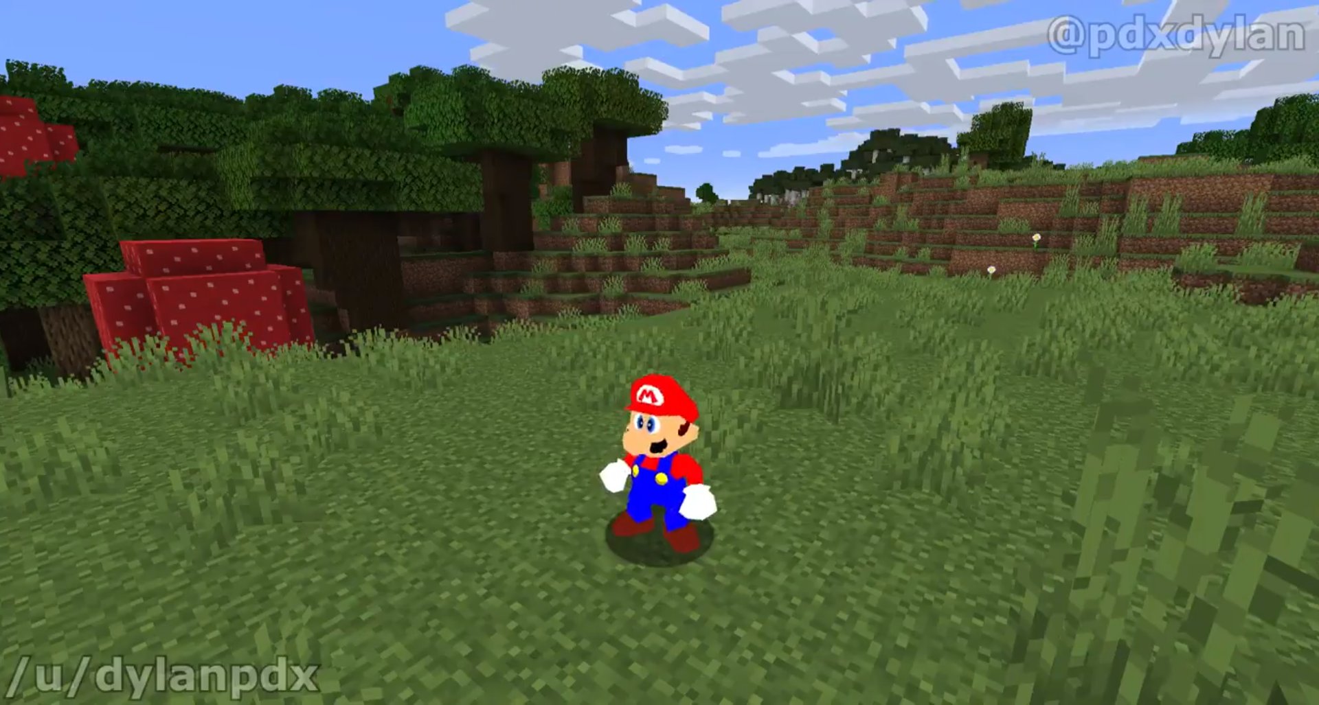 砂利馬 マイクラ プレイヤーが スーパーマリオ64 のマリオになるmodが公開される マイクラ世界でも ケツワープ は健在 T Co Sh5q6trvng マイクラ世界をスーパーマリオ64のマリオで冒険できる夢のようなmodが登場しました Minecraft