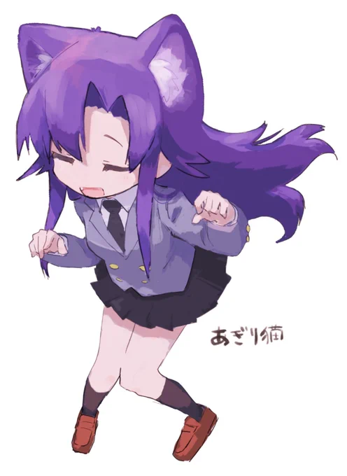 猫耳のあぎりさんを描いた
 #キルミーベイベー 