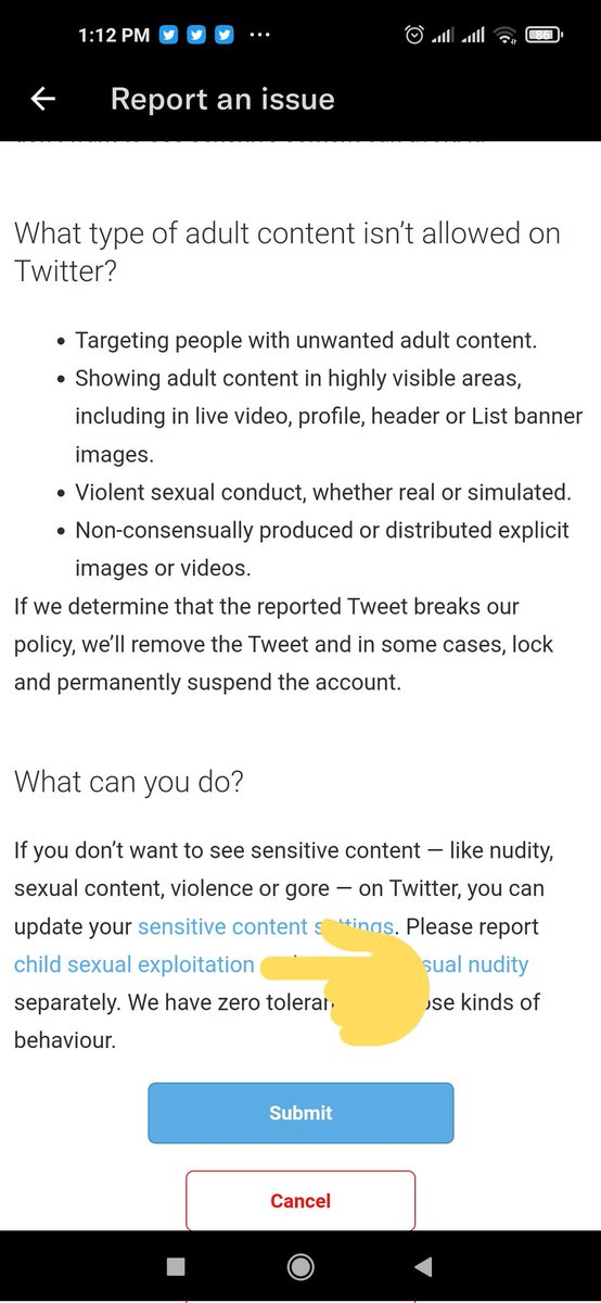 what tweet media