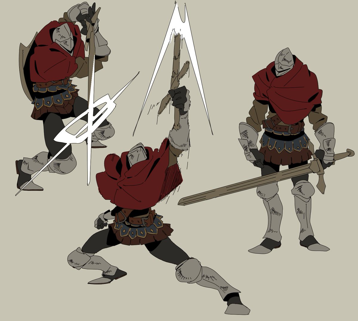evilstaplers's tweet photo. sketches of my Elden Ring guy https://t.co/m1459yGCKj