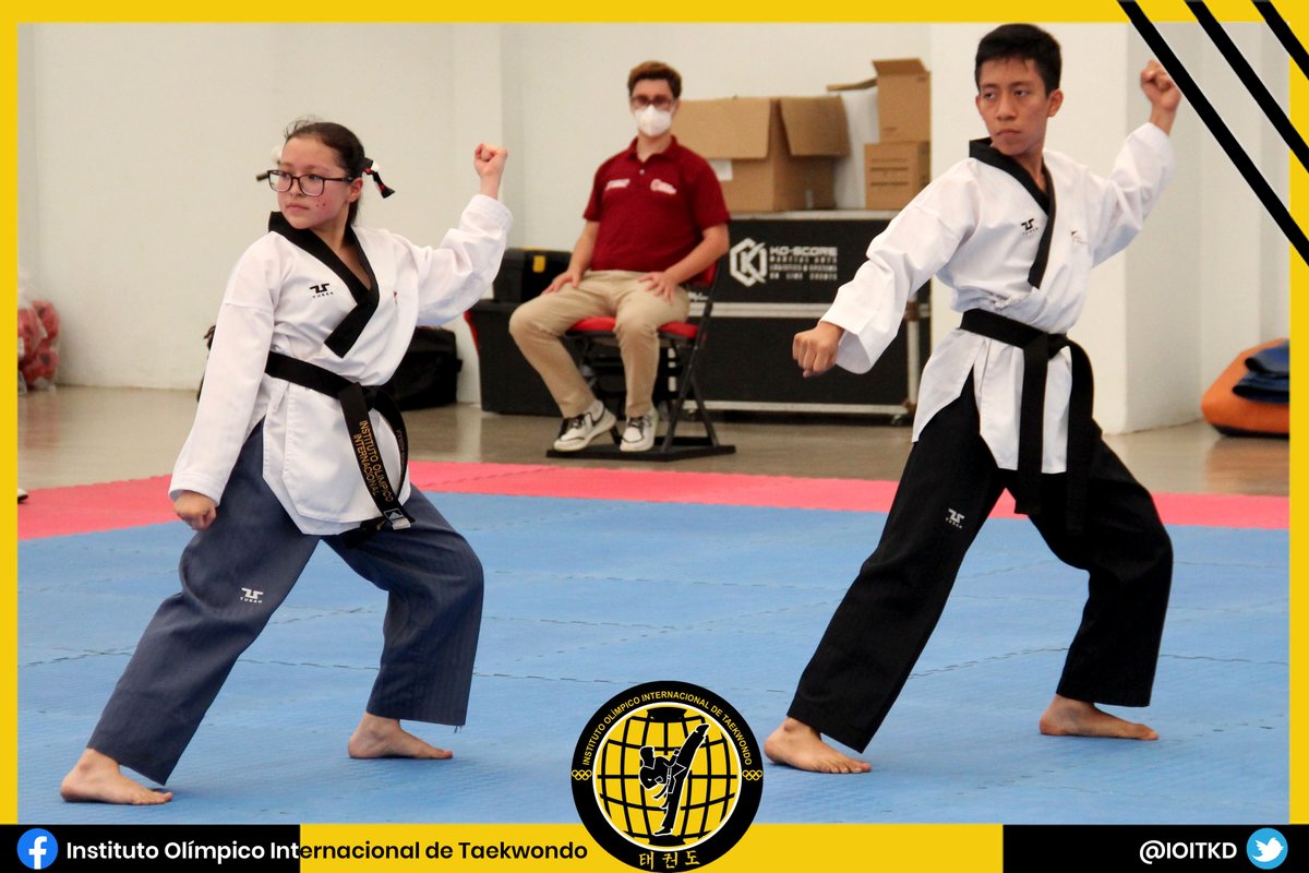 IOITKD's tweet photo. 💛🖤 🥋 🖤💛

Hoy inició el Estatal de Juegos Nacionales @CONADE y nuestra institución estuvo presente en la modalidad de poomsae . Felicidades a nuestros clasificados al Regional. 

#Chiapas #Taekwondo #SábadoDeGanarSeguidores https://t.co/P5ic66VWna