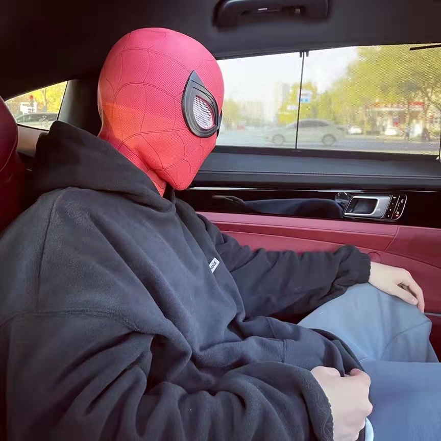 bing_martina's tweet photo. Today I am Spiderman！！！#Marvel https://t.co/GRx4vtfmxq