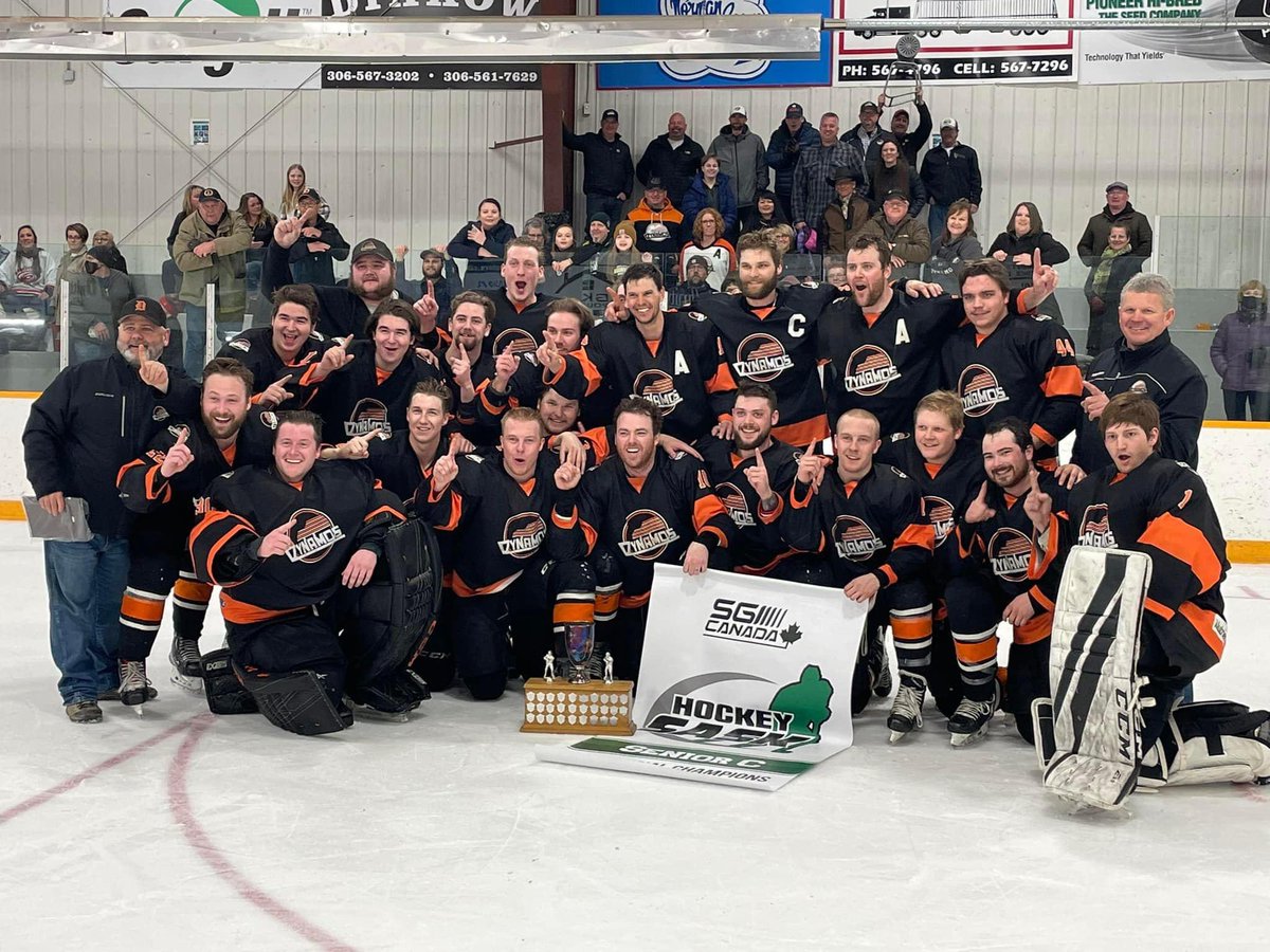 <a href="/TSNBobMcKenzie/">Bob McKenzie</a> We did it Bob!
<a href="/DynamosSHC/">Dinsmore Dynamos Senior Hockey Club</a> SK Senior “C” Champs!!!