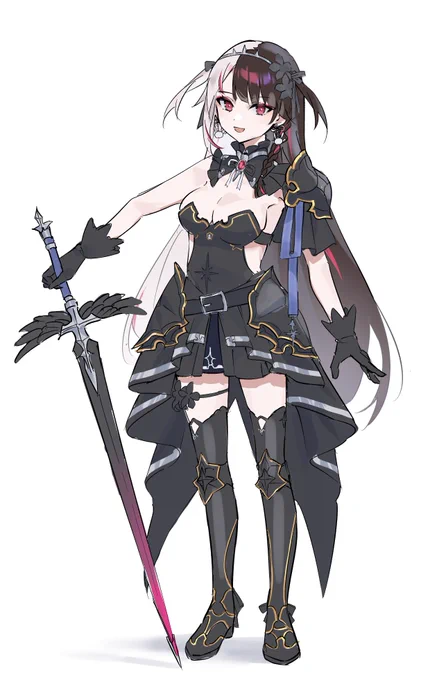 黒いのも良い #れなの鳥っくあーと 
