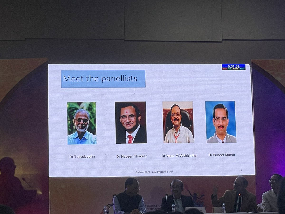 ProfSomashekhar's tweet photo. With the two #twitterati of Pediatricians from Gujarat.
@naveenthacker President Elect of @IPAWorldorg and @UnmeshDr from @AhmedabadAop
At the Covid Vaccines Panel for Children at #Pedicon2022
#Jacobjohn @dr_puneet @vipintukur are on the panel @GKangInd couldn’t make it. https://t.co/Cnnq1G68L9
