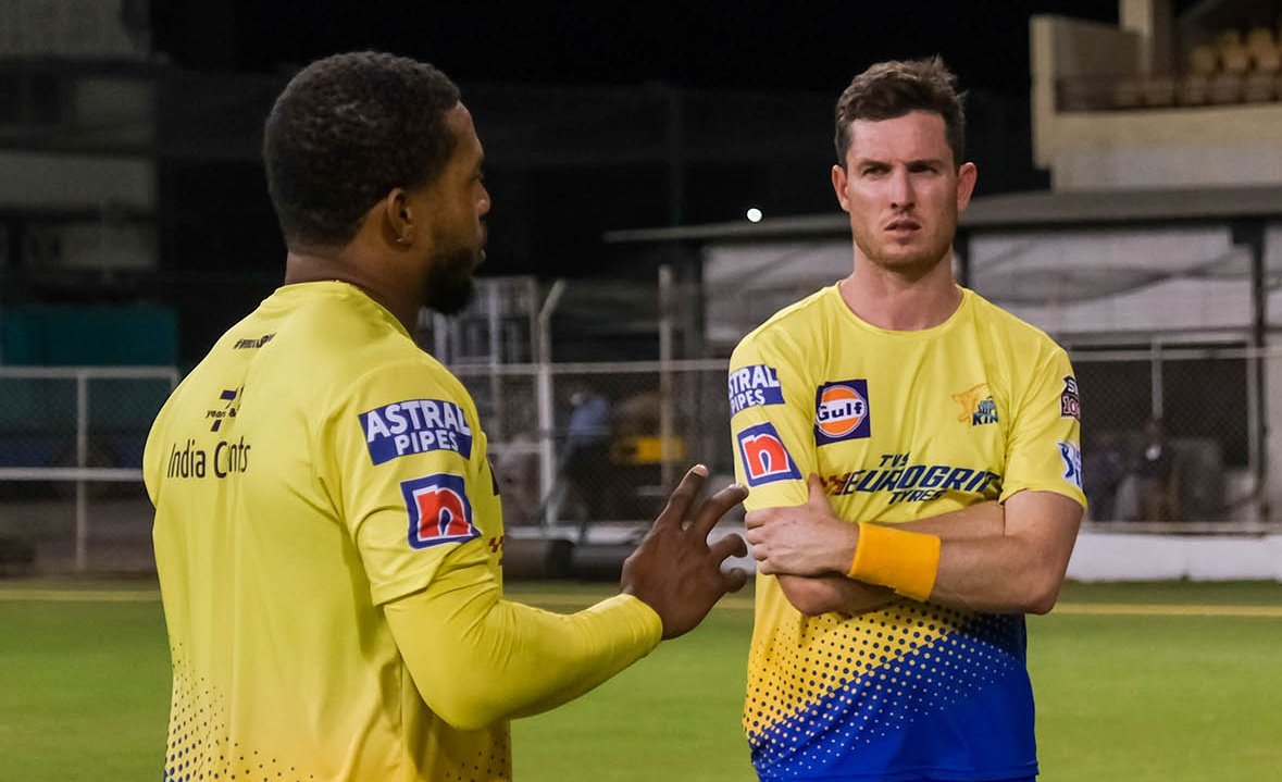 CSK Fans Army™ ?'s tweet - "Chris Jordan or Adam Milne, Who will you pick in playing XI? ? #WhistlePodu | #IPL2022 " - Trendsmap