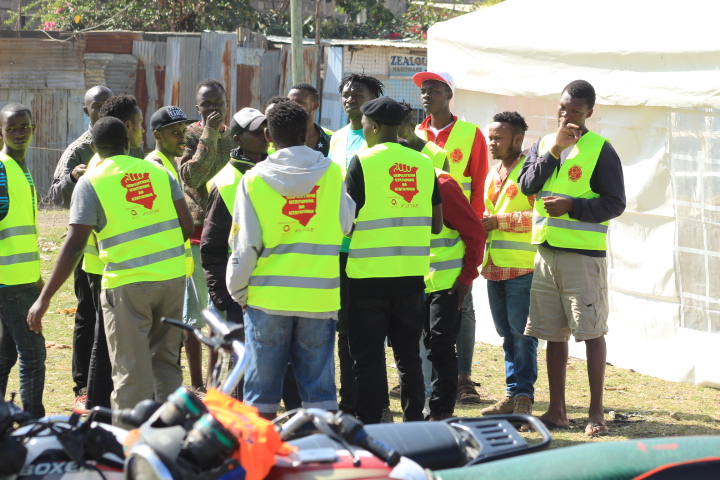 JitumeNation's tweet photo. Behind the scenes those that made it happen at the #jitumenation Jacaranda Peace Initiative. Big up guys, awesome job. 
#jitume https://t.co/mkMNLirMzK