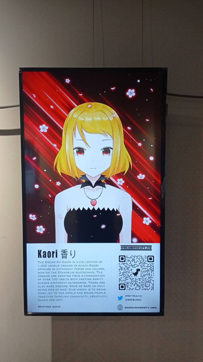 Web3sg X Kaori

5x Kaori WL giveaway!

1⃣ Follow 
<a href="/web3sg/">WEB3SG</a>  &amp; <a href="/NftKaori/">Kaori 香り</a>
2⃣ RT &amp; Like
3⃣ Tag your friends!♥️
