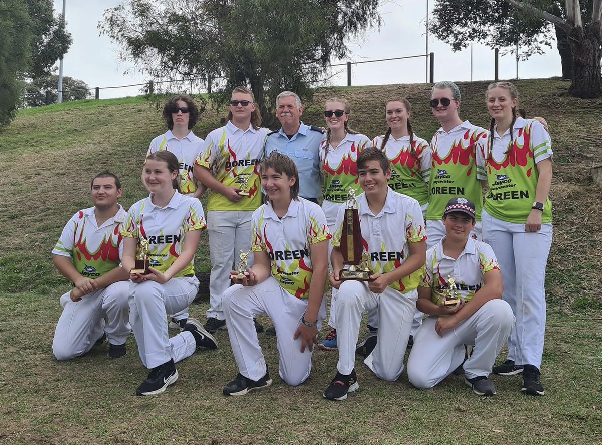 On Sunday Doreen CFA participated at the D14 Rural Championships in Plenty.
The Junior team (11-15) bought home 5 new trophies
Congratulations to the entire Doreen Team.
As promised the Pizzas are on me
Doreen Captain

GO DOREEN!!