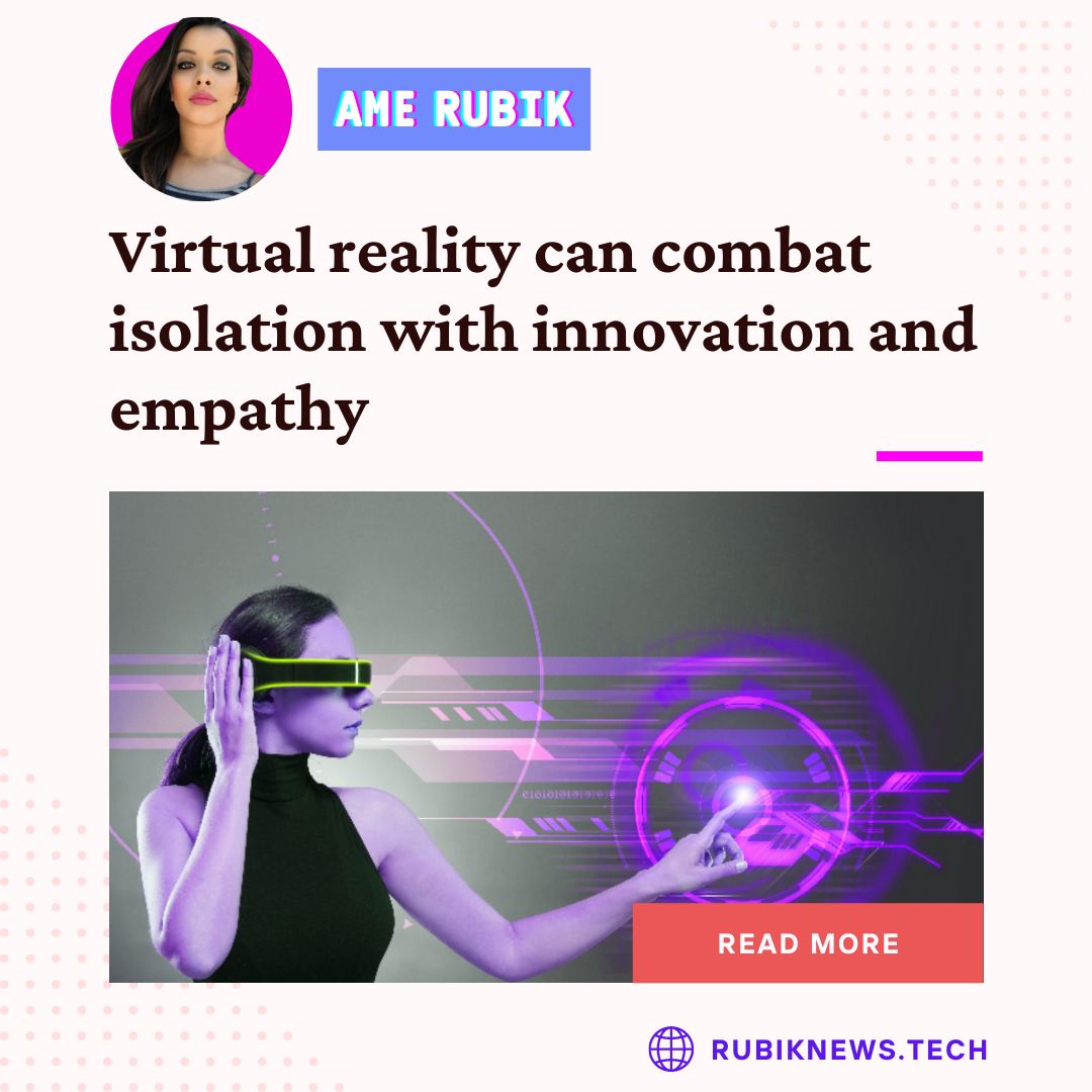 criptopunk2's tweet image. 🌐 TECHNOLOGY AND CRYPTO MAGAZINE 👁
🧝‍♀️ The power of virtual reality
 NOTE COMPLETE ⤵️
👉 Follow me on my Magazine, for more technology and crypto news 
👉 Rubiknews.tech 🥽🧠
.
.
.
.
#empathy #virtual #vr 
  #news #Technology #blockchain #internet #magazine