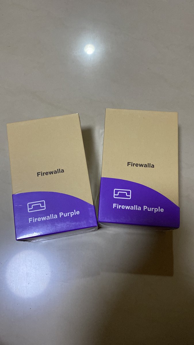 msantoso's tweet photo. Finally arrived … #firewallapurple #firewalla @FirewallaLLC https://t.co/jpush8Xc7i