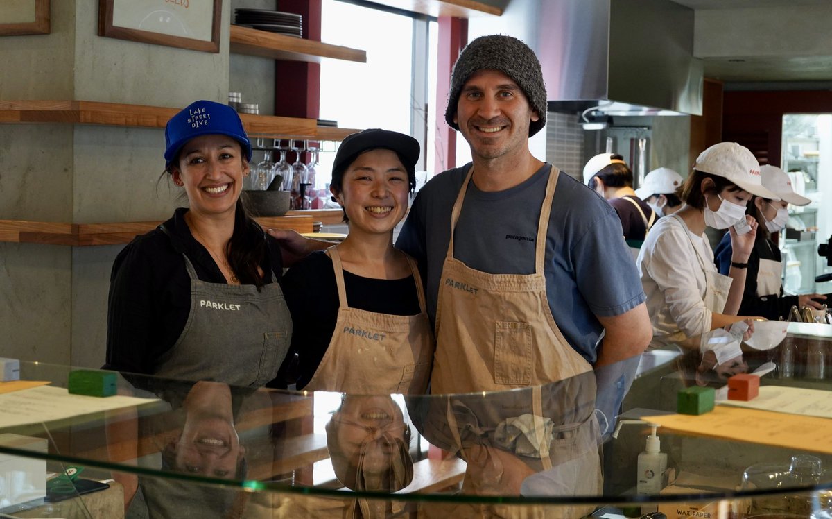 tokyofoodfile's tweet photo. Great bread, a mellow space, and lovely people: the brilliant new Parklet Bakery in Nihonbashi. https://t.co/WKfivUkEji