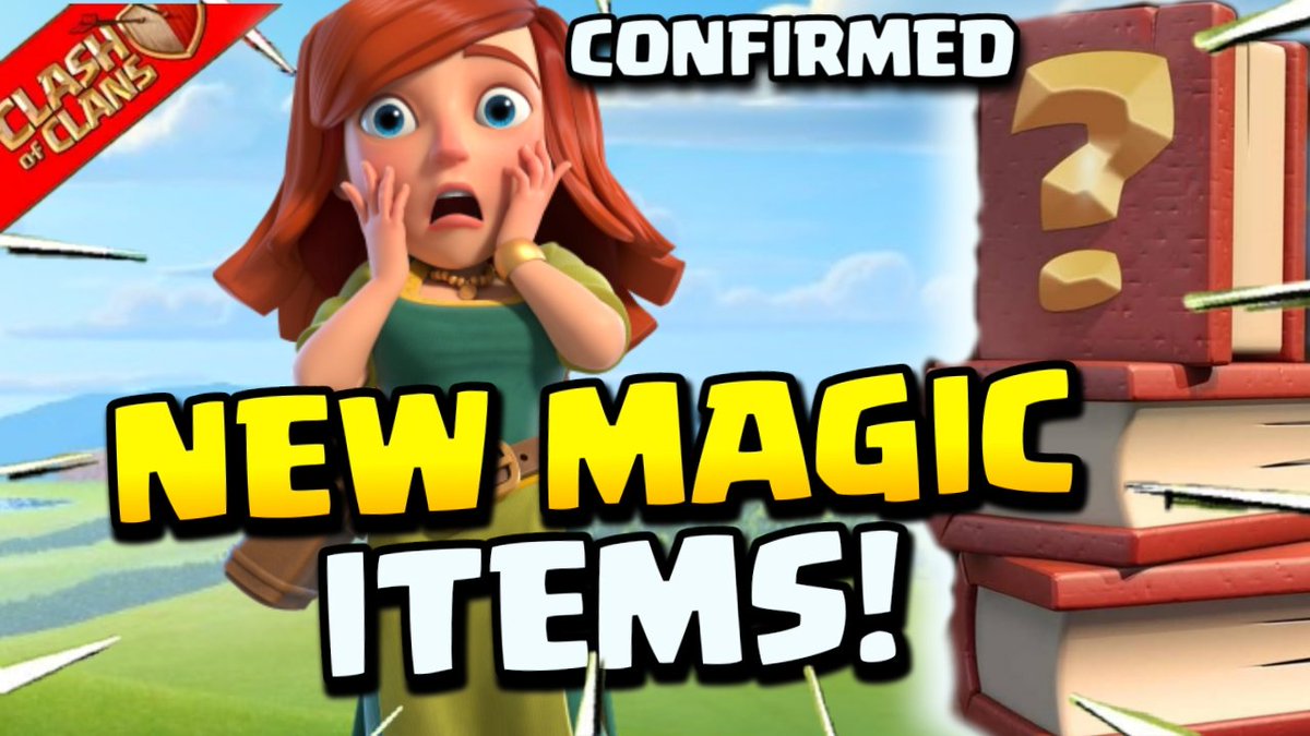 Pritamgaming001's tweet photo. https://t.co/8tFZvsbQcT
Got Hints Of New Upcoming Magic Item In Clash Of Clans.. Click The Link Up And Watch Now.. I think maybe we will see this magic items in next month clan game rewards😁😁 who knows it's only my opinion not confirmed.. 
#ClashOfClans #cocnewupdate https://t.co/wa2rLNJoQm