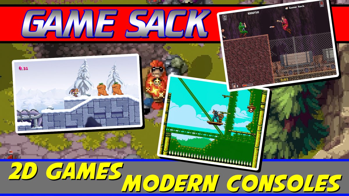 GameSack's tweet photo. NEW EPISODE! Let’s check out some interesting 2D games that are available for current-gen consoles!
https://t.co/oNJiC60tKF https://t.co/46353VDrko