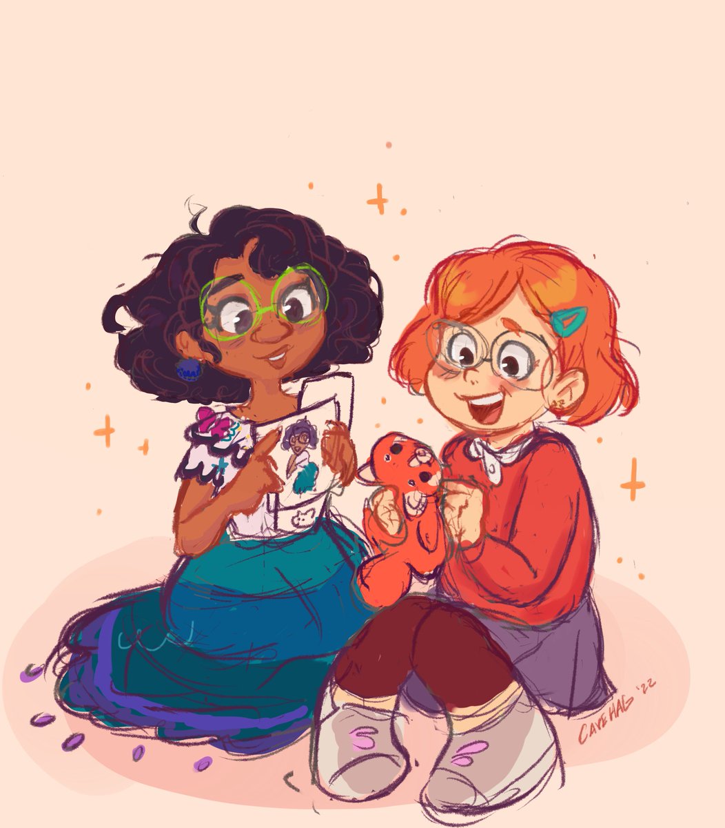 CaveHag_'s tweet photo. 🎨 Art Trade 
#encanto #TurningRed https://t.co/dxSx3MpmMT