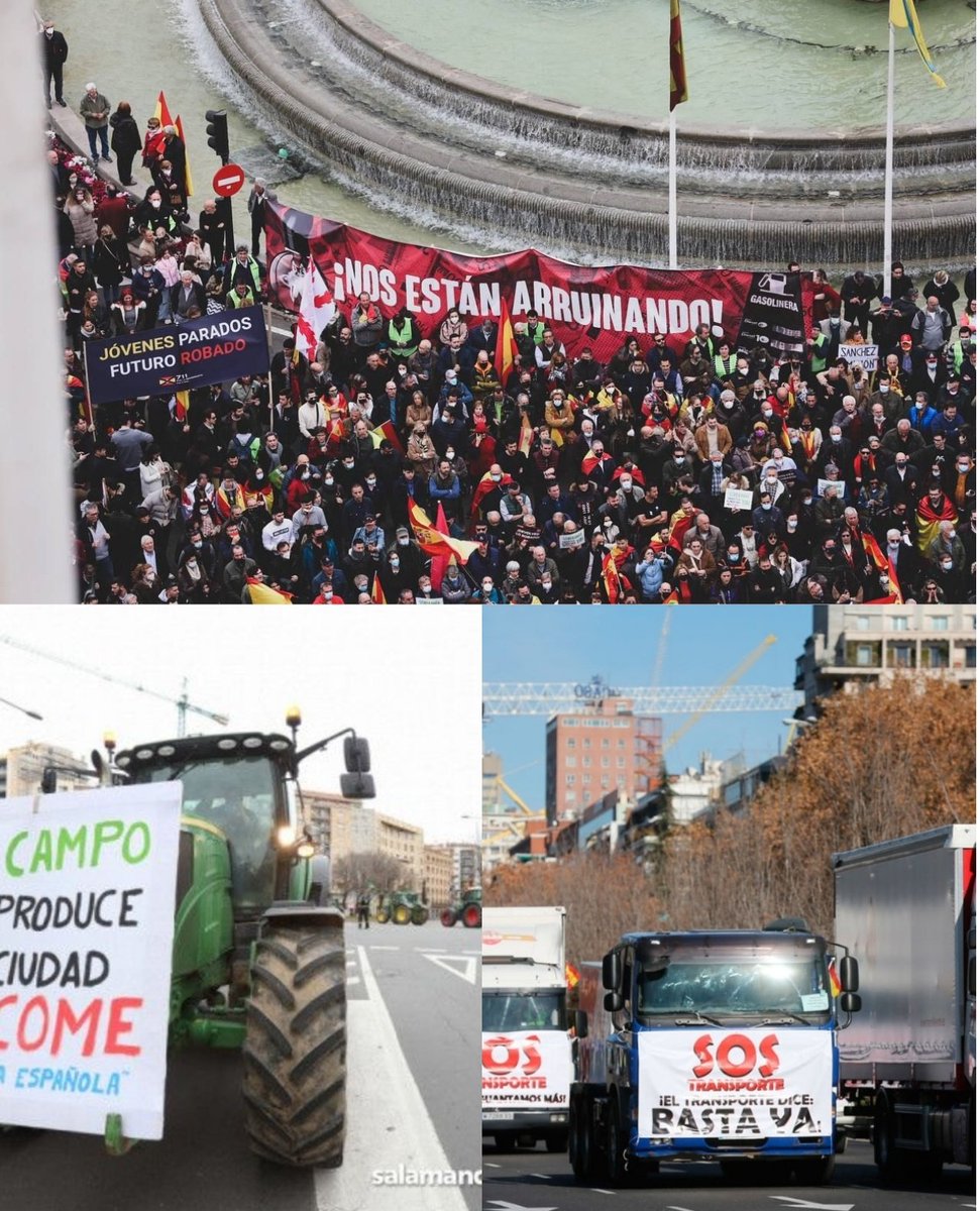 The_Best_AImu_2's tweet photo. El campo sale hoy a la calle , los transportistas ya llevan toda la semana , ayer protestamos todos .....@sanchezcastejon   te vas ya o el empujón tiene que ser más grande??

Buenos días familia💚🇪🇦!! 
Café ☕😋
#HuelgaTransporte 
#QuePaguenEllos https://t.co/5TrzJtLZte