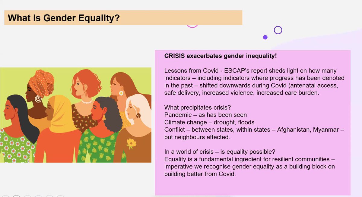KrantiKali's tweet photo. @SivananthiT further highlighted the current crisis that exacerbates #genderinequality 

#APFSDYouth2022 #ECOSOCYouthAP2022 https://t.co/fzTuX7UZ6c