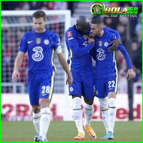 csbola168's tweet photo. Man of the Match Middlesbrough vs Chelsea: Hakim Ziyech

Chelsea menumbangkan Middlesbrough pada babak perempat final Piala FA musim 2021/2022. Performa apik yang ditampilkan Hakim Ziyech menjadi salah satu kunci Chelsea untuk mengamankan satu tempat di babak semifinal. https://t.co/amRFzQPrvl