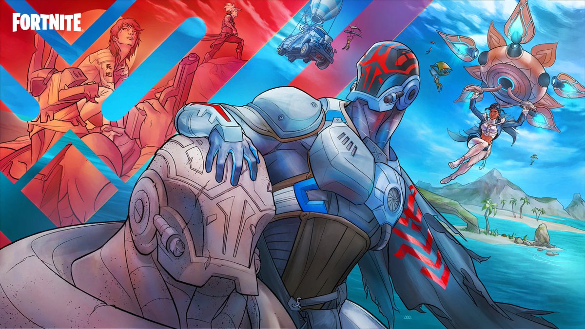 FortniteBR's tweet photo. Less than 1 hour to go.

Turn on notifications so you don’t miss anything! #FortniteSeason2 https://t.co/d4G6TnpF3j