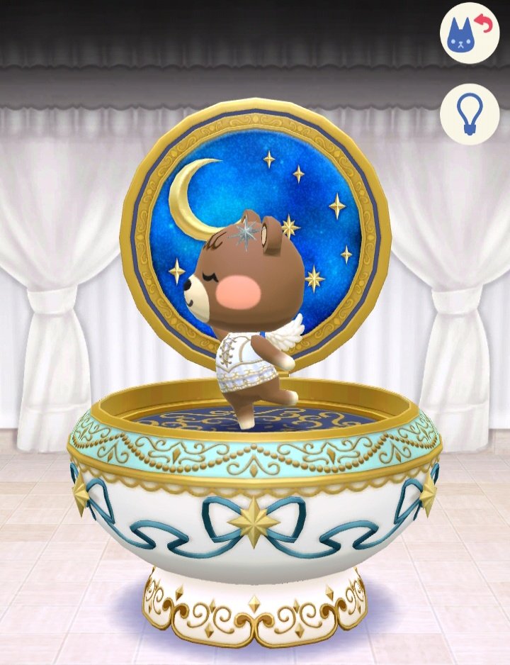 Ambiquitous1's tweet photo. Oh my goodness this is really adorable 🥰 I can't believe I actually like the gyroid hunt items! 🤭

#pocketcamp #acpc #ポケ森 https://t.co/UolO9nD2F3