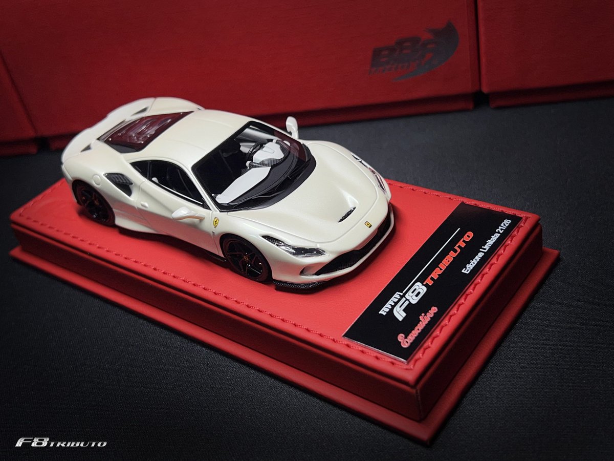 kindarksc's tweet photo. BBR 1/43
Ferrari F8 Tributo
Bianco Fuji https://t.co/iVTR9kUkjL