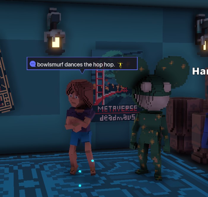 BowlSmurf's tweet photo. @TheSandboxGame @deadmau5 Think he will invite me to one of his party? #SandboxAlphaS2Contest #SandboxAlphaS2 https://t.co/lw6UUo4n9F