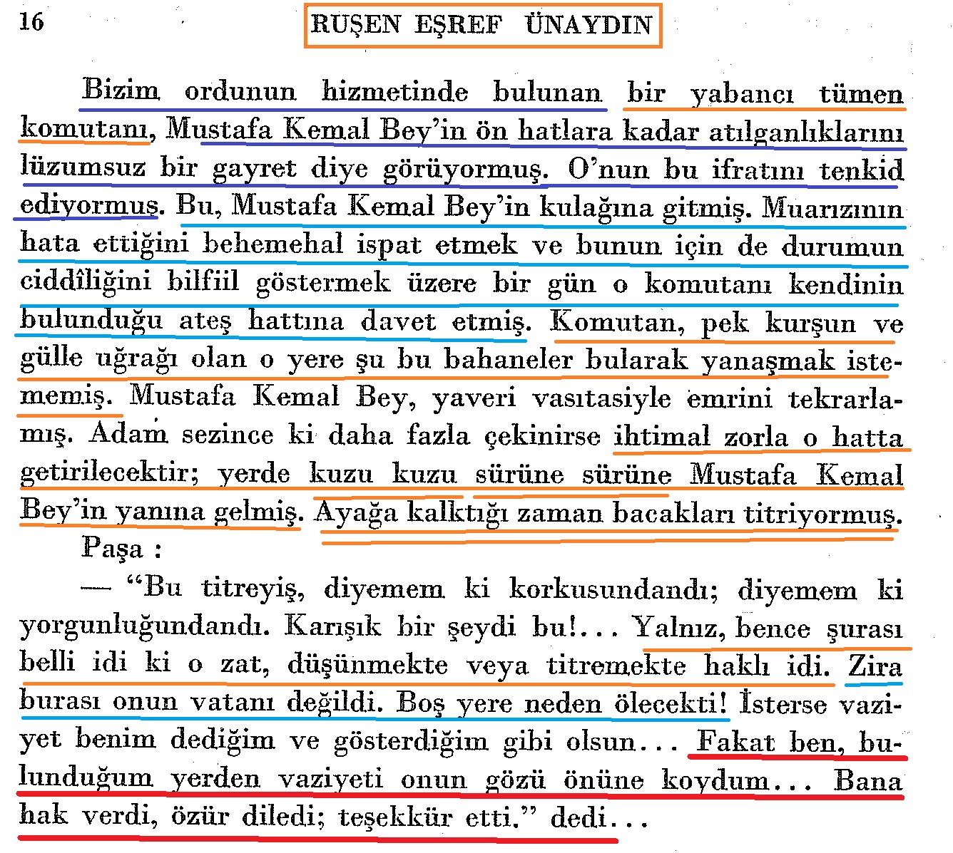 Mehmet Emin Elmacı📚 on Twitter: "Ruşen Eşref'ten; Mustafa Kemal Paşa