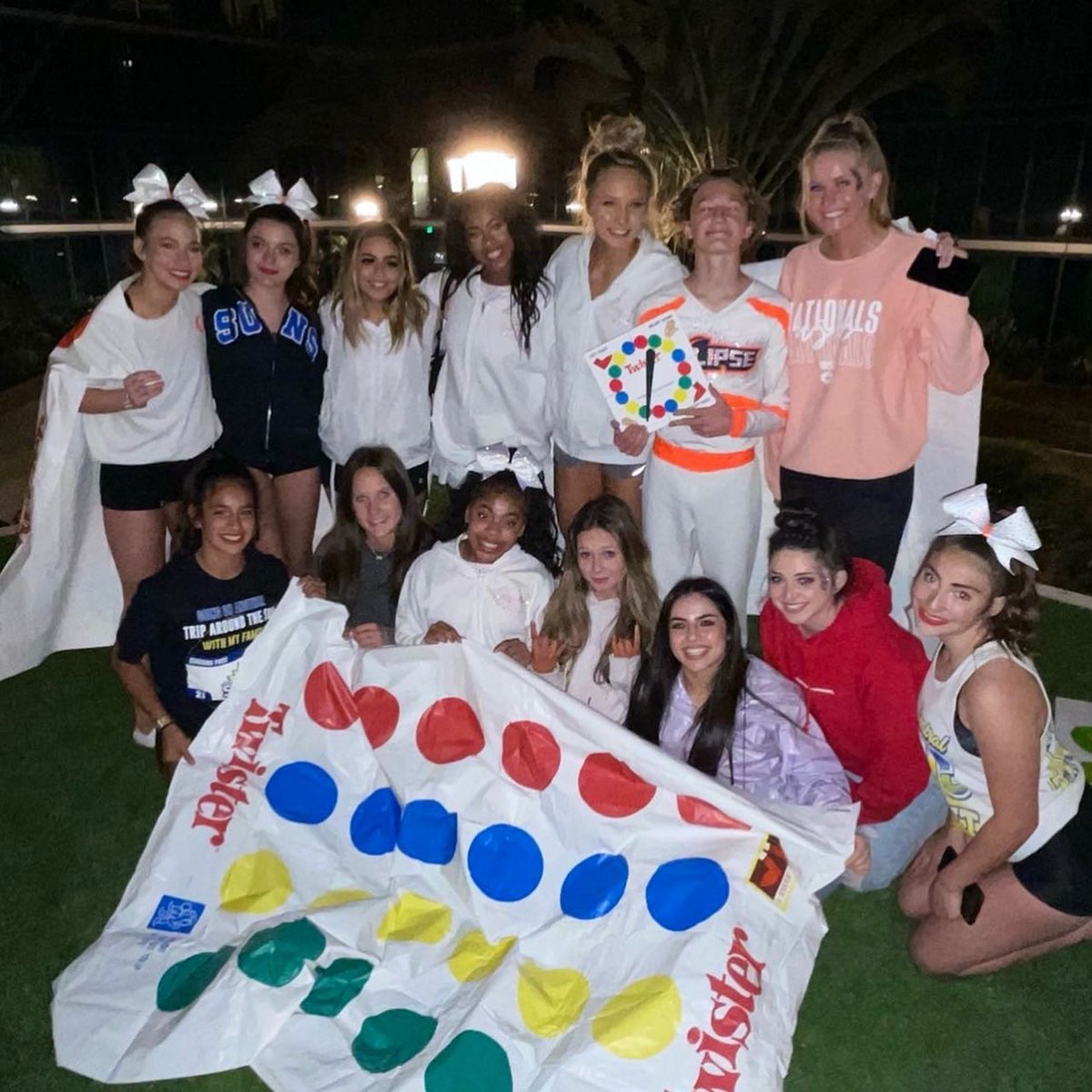 ca_denverco's tweet photo. Our bellies are twisted from laughing so hard tonight at our giant Twister Tournament with all 4 Worlds teams!

This is #SunsFamily ☀️

📷: @ccseclipse @ccsladyaurora @ccsladysuns @ccsrevo https://t.co/WK58aneFFL