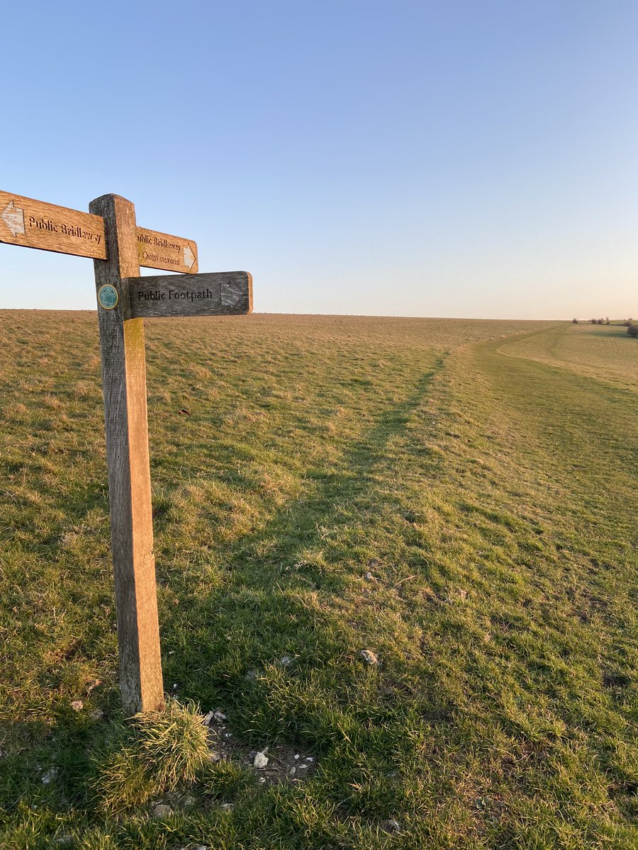 A beautiful morning! #Southdowns #Brighton