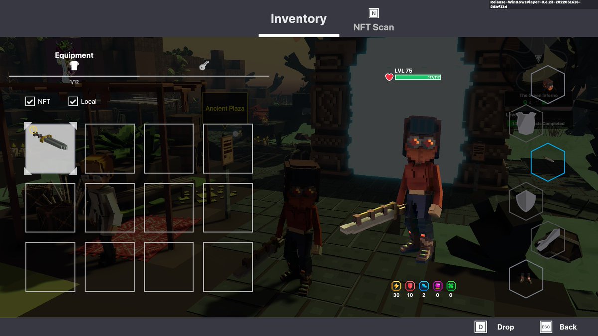 happaaoo's tweet photo. @TheSandboxGame I just participated in the daily #SandboxAlphaS2Contest for a chance to earn up to 1,000 $SAND! Starting March 19 - Gather the equipment. Check out my screenshot below!
👇 #SandboxAlphaS2 https://t.co/Bgl2vmZZOA