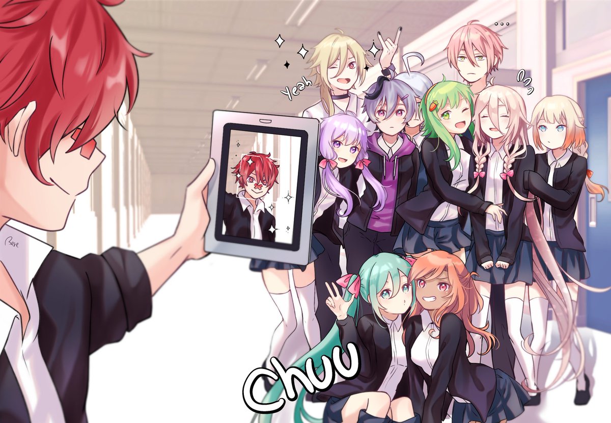 Berecuya_'s tweet photo. Smile~✨
#VOCALOID #vocaloidfukase #Fukase #Yohioloid #Ruby #GUMI #Vflower #IA #イア #OИE  #初音ミク #VY2 #PikoUtatane #結月ゆかり https://t.co/g9tatuoCiU