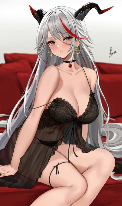 Finished my Ägir fanart.

She's from Azur Lane, indeed looks a lot like an older Prinz Eugen

hope you enjoy! 
