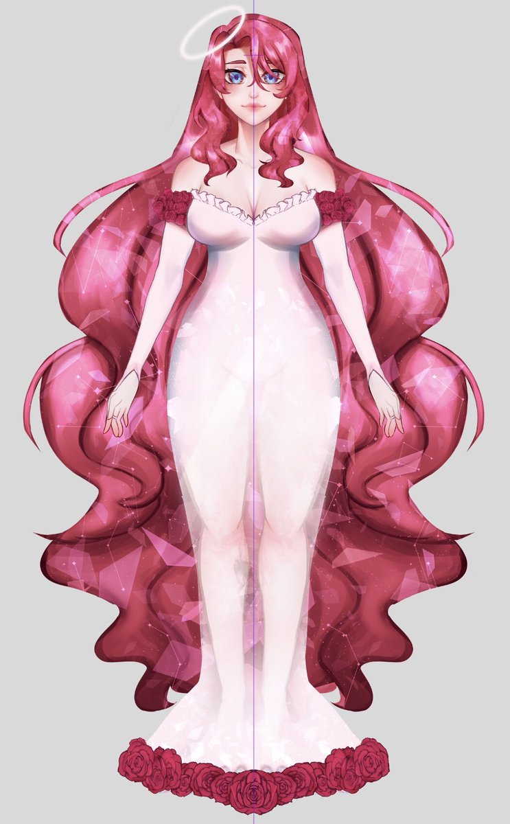 melliemooart's tweet photo. Design reveal of sorts? Hi hi everyone I’m Roselia, an angel here to get you excited about #myths, #asmr, and #art!

Looking for a fresh community and friend group so if any of these excite you, come along!! #Vtubers I’m looking for you 🥺🥺🥺 https://t.co/ItC28bWeo4