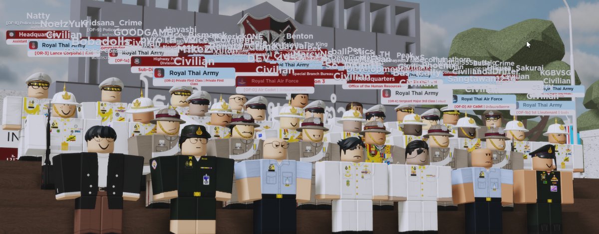 BloxTimePost's tweet photo. Yesterday Krabi handing ceremony footage https://t.co/KLlBa13uSI