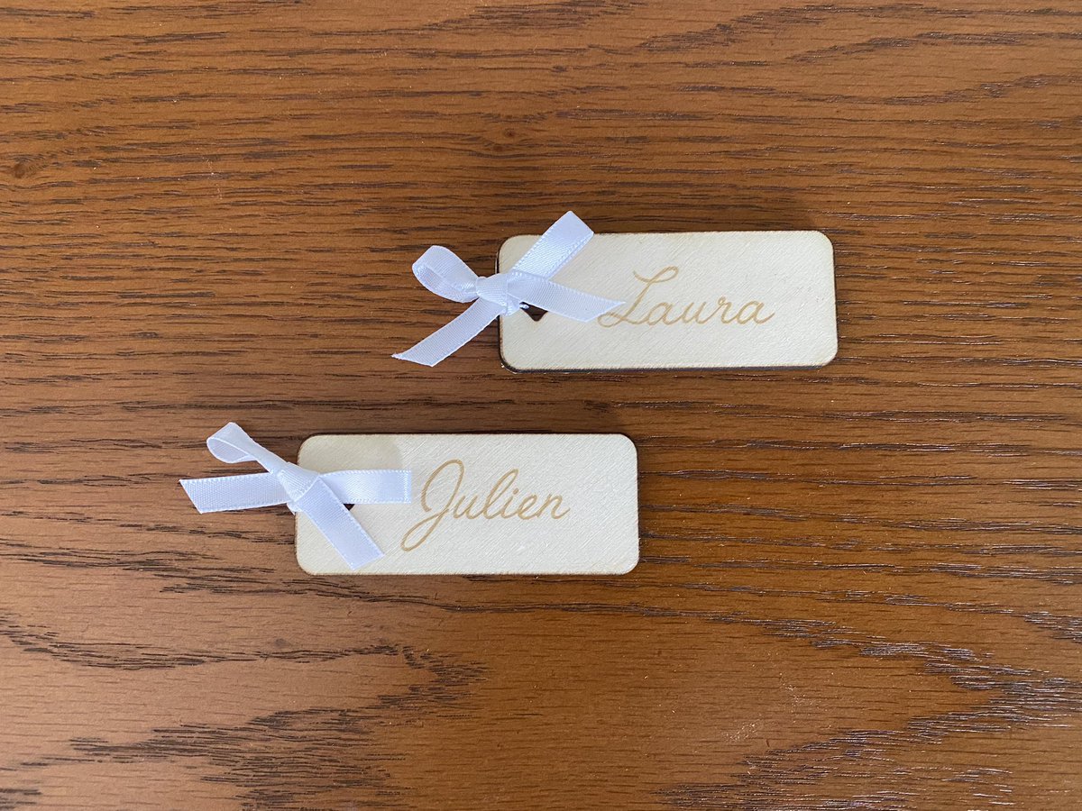bookingclub's tweet photo. Un mariage ? Des marques place personnalisés 
@bookingclub https://t.co/gwMle7HEDS