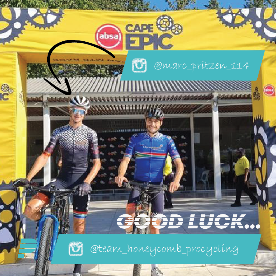PowerBarSA's tweet photo. The Cape Epic 2022 starts today...
Powerbar SA, "Wishing all the riders a safe and rubber side down ride"
GOOD LUCK Riders!
#ChangingMindsets #FuelledUp #Powerbar #PowerbarSA #capeepic2022 #capeepic
https://t.co/A0RuKPFdye https://t.co/mUeHqpDoNG