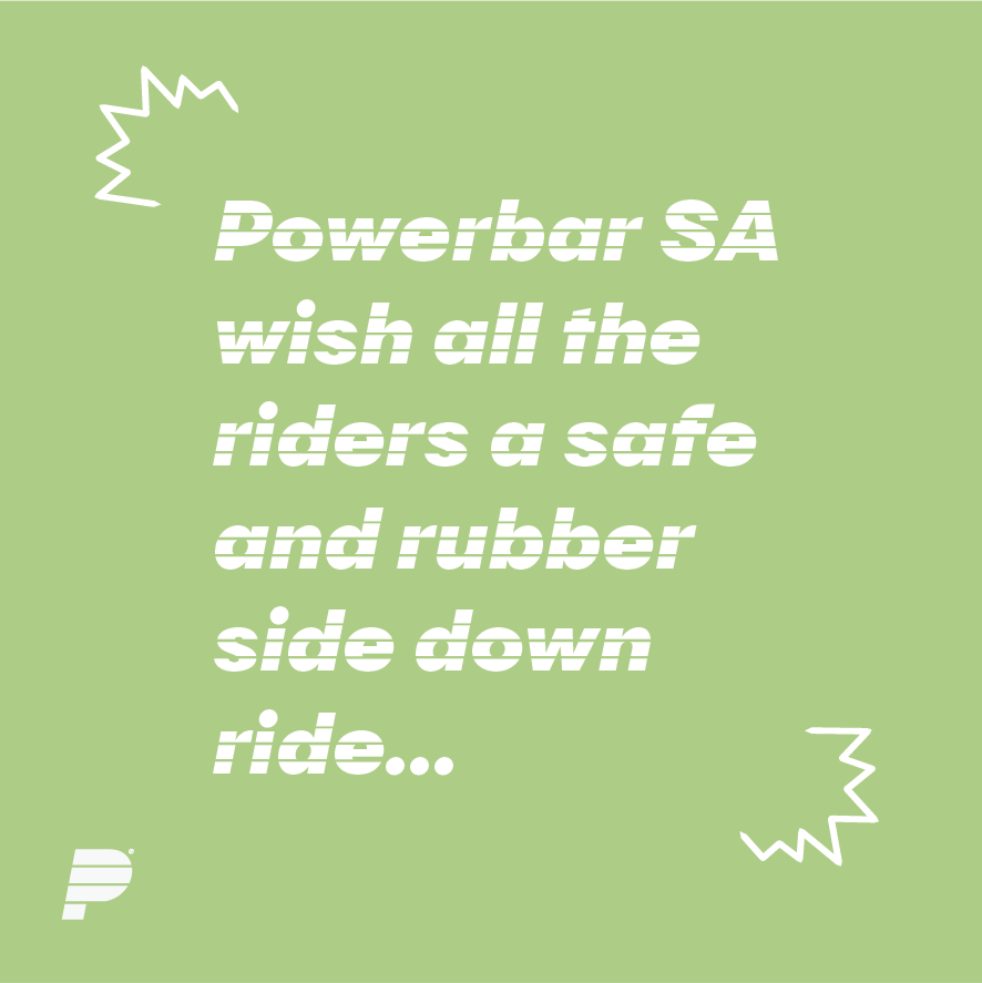 PowerBarSA's tweet photo. The Cape Epic 2022 starts today...
Powerbar SA, "Wishing all the riders a safe and rubber side down ride"
GOOD LUCK Riders!
#ChangingMindsets #FuelledUp #Powerbar #PowerbarSA #capeepic2022 #capeepic
https://t.co/A0RuKPFdye https://t.co/mUeHqpDoNG