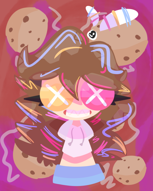 ChewyDePapel's tweet photo. Un peluxe de cookye para celebrar su aniversario Y OBVIAMENTE TIENE Q SER CON UNA COOKY BASADA EN SU TEMON SISISIS
{ @CookyePhoo #CookyeFanArt } https://t.co/cjSplTR2pC