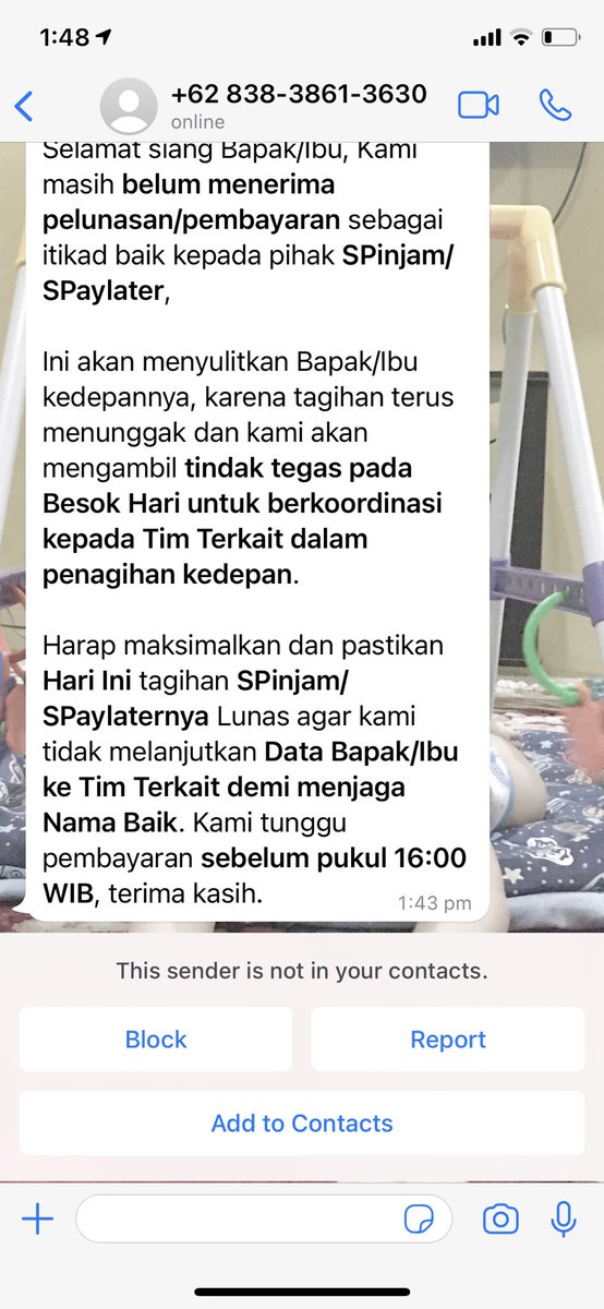 Apanya ga khawatir baru trima wa lg pas kalian tulis ini.. mohon bantuan <a href="/ojk_/">OtoritasJasaKeuangan</a> <a href="/poldametrojaya/">POLDA METRO JAYA</a> @LambeTurahTweet terkait pelanggaran doxing <a href="/ShopeeID/">Shopee Indonesia</a> paylater. Tiap detik di wa padahal jelas2 tidak punya hutang