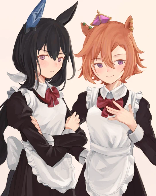 #ウマ娘プリティーダービー #ウマ娘
#テイエムオペラオー #アドマイヤベガ

メイド実習 